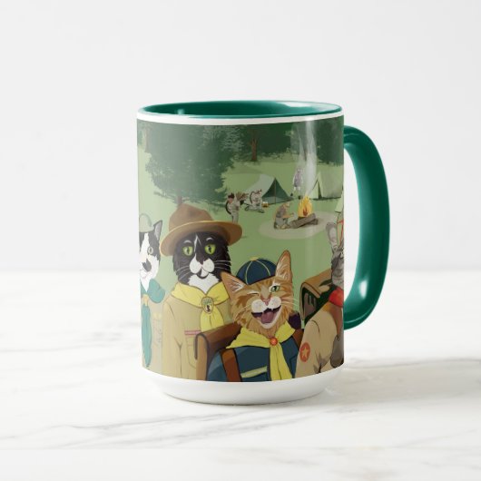 Cat Scouts Coffee of Caca-Mok Mok (Voorkant rechts)