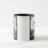 Cat Selfie Alien Invasion Mok (Midden)