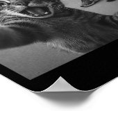 Cat Selfie Shark Crocodile Italian Brainrot Meme M Poster (Hoek)