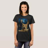 Cat Selfie With A Vamre Funny Cat T-shirt (Voorkant volledig)
