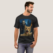 Cat Selfie With A Vamre Funny Cat  T-shirt (Voorkant volledig)