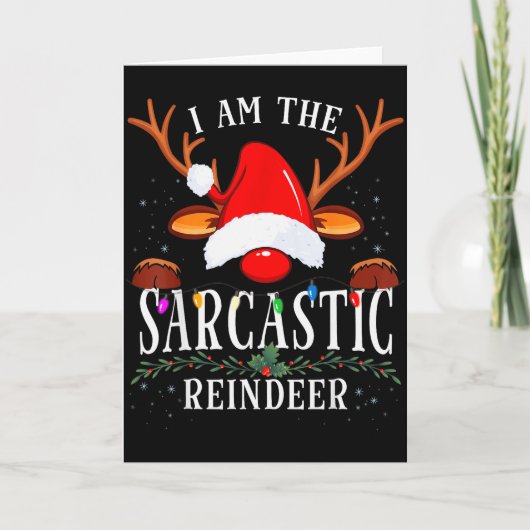 Cat Selfie With Alien Ufo Funny Cat For Men Women  Kaart (Voorkant)