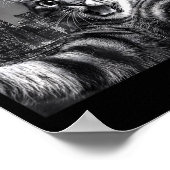 Cat Selfie With Firework In The City Funny Happy N Poster (Hoek)