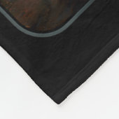 Cat Selfie With T-rex Dinosaur Funny Cat T Rex Shi Fleece Deken (Hoek)