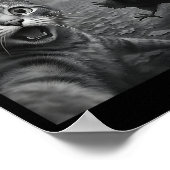 Cat Selfie With Turkey Funny Happy Thanksgiving Da Poster (Hoek)