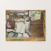 Cat Serving Tea - Beatrix Potter Large Legpuzzel (Horizontaal)