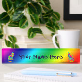 Cat Shaped Rainbow Twirl Naambordje
