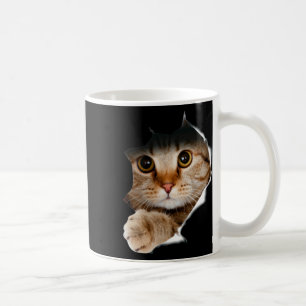 Cat Shirt Funny Cat Lover Cadeaus voor Mannen Koffiemok