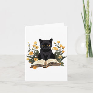 Cat Shirten voor vrouwen Boek Lover Shirt Schattig Kaart