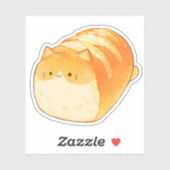 Cat Shokupan Japanese Milk Bread Sticker (Vel)