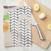 Cat Siamese Tonkinese Gepersonaliseerd Kat Theedoek (Quarter Fold)