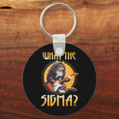 Cat Sigma Shirt Funny Sigma Brainrot Meme Rizz Sig Sleutelhanger (Voorkant)