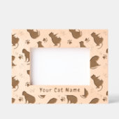 Cat Silhouette Gegraveerde Lijstjes (Voorkant)