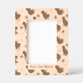 Cat Silhouette Gegraveerde Lijstjes (Voorkant)