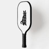 Cat Silhouette Meow Pickleball Paddle (Links)