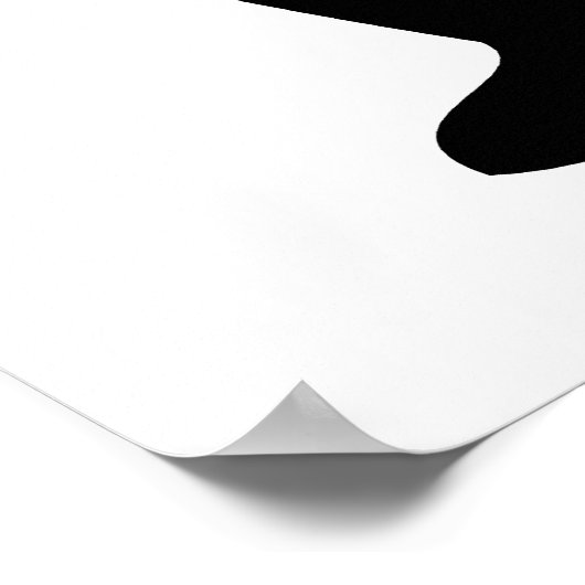 Cat Silhouette Poster (Hoek)