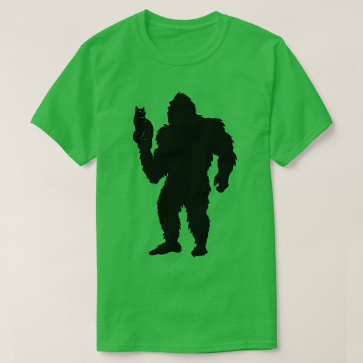 Cat Silhouette T-shirt (Design voorkant)