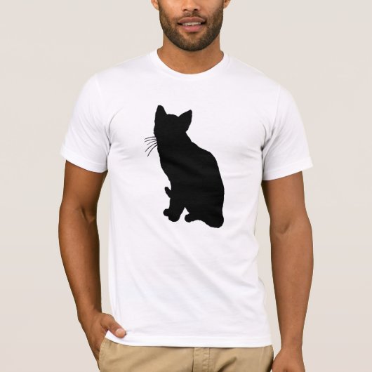 Cat Silhouette T-shirt (Voorkant)