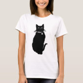 Cat Silhouette T-shirt (Voorkant)