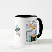 Cat sits on Loveseat (lap)  Mok (Voorkant rechts)