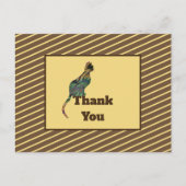 Cat Sitter Appreciation Mosaic Kitten Dank u Briefkaart (Voorkant)