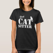 cat sitter thank you t-shirt (Voorkant)