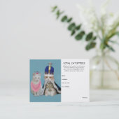 Cat Sitter Visitekaartje (Staand voorkant)