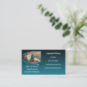 Cat Sitter-Visitekaartje Visitekaartje (Staand voorkant)