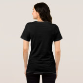 Cat Sketch Tri-Blend Shirt (Achterkant volledig)