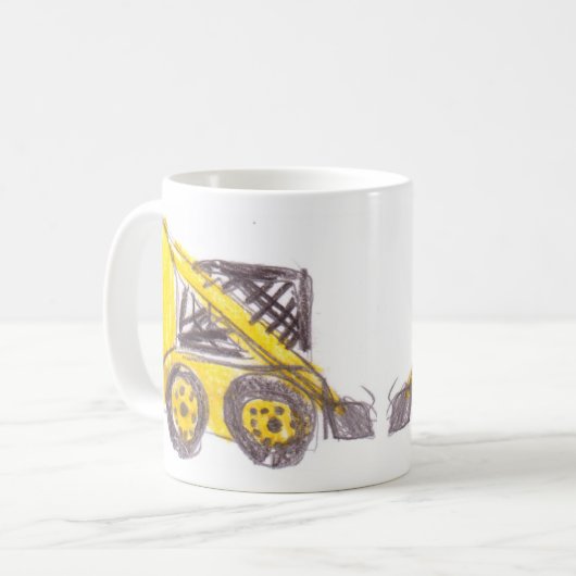 Cat Skid Steer Loader Koffiemok (Voorkant links)