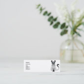 Cat - Skinny Mini Visitekaartje (Staand voorkant)