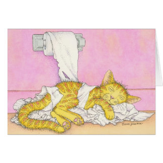 CAT-slaafs in toiletpapier