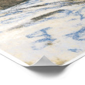 Cat Slaapend op een bed, c. 1865-70 Poster (Hoek)