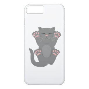 Cat Slaping iPhone 8/7 Plus Hoesje