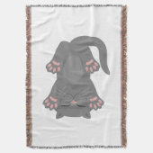 Cat Slaping Deken (Voorkant Verticaal)