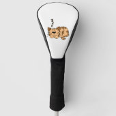 Cat Slaping Golfheadcover (Voorkant)