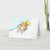 Cat Slaping Greep Kaart (Voorkant)