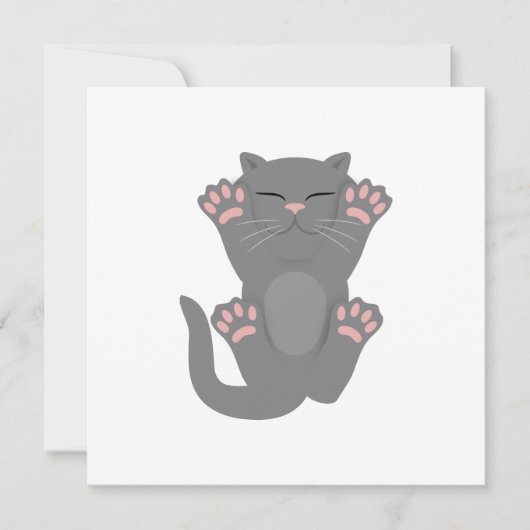 Cat Slaping Kaart (Voorkant)
