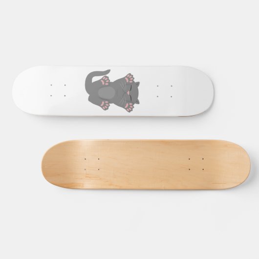Cat Slaping Persoonlijk Skateboard (Horizontaal)
