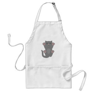 Cat Slaping Standaard Schort