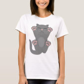 Cat Slaping T-shirt (Voorkant)
