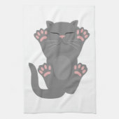 Cat Slaping Theedoek (Verticaal)