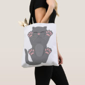 Cat Slaping Tote Bag (Dichtbij)