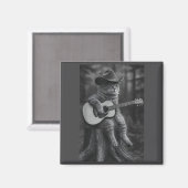 Cat Smoking Cigarette Racoon Ossum Funny Meme Cowb Magneet (Voorkant / Achterkant)