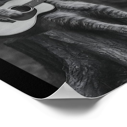 Cat Smoking Cigarette Racoon Ossum Funny Meme Cowb Poster (Hoek)