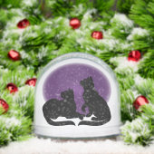 Cat Snow Globe Personalized Cat Lover Snow Globe Sneeuwbol (Kerstmis)
