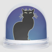 Cat Snow Globe Personalized Cat Lover Snow Globe Sneeuwbol (Voorkant)