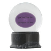 Cat Snow Wereldbol Personalized Cat Lover Snow Wer Sneeuwbol (Achterkant)