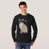 Cat Snowshoe Cat T-shirt (Voorkant volledig)