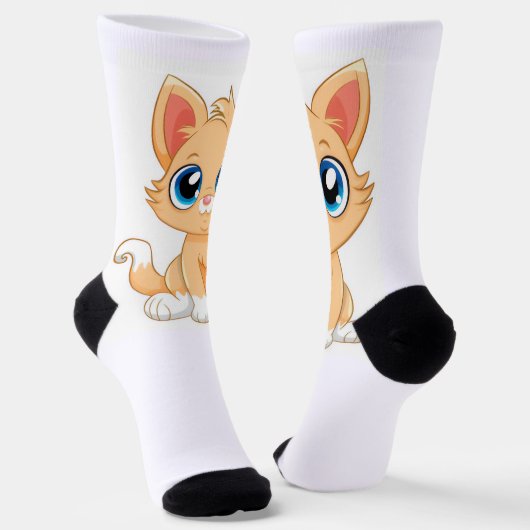 CAT SOCK SOKKEN (Gebogen)